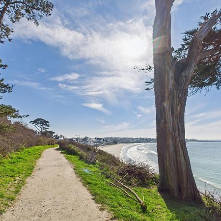 -Le Sentier- Elegant T3 Avec Jardin Proche Mer コンカルノー エクステリア 写真